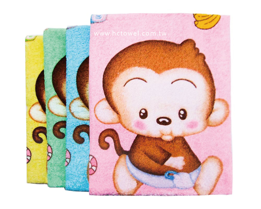 猴子浴巾